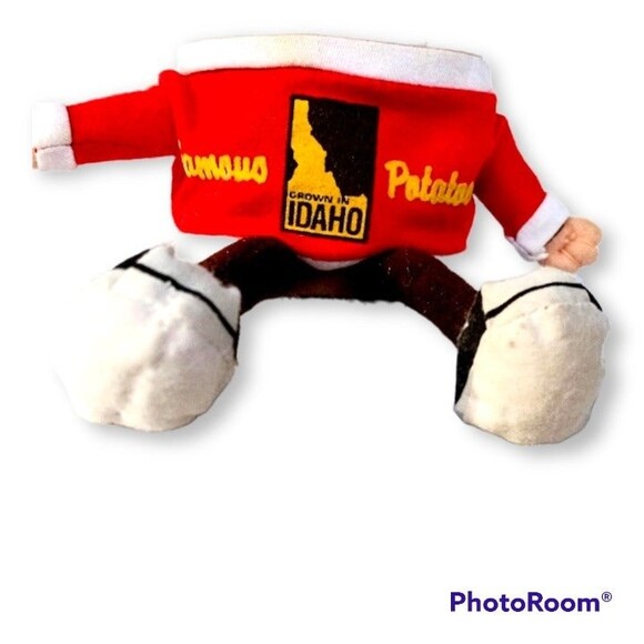 Official Idaho Potatoes Mascot Spuddy Buddy 9" Plush-Tourism-Andromorphic-Ads - Picture 3 of 7